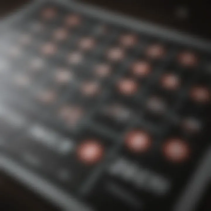 A close-up of a blackout bingo card filled with numbers.