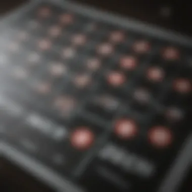 Understanding the Blackout Bingo Card A close-up of a blackout bingo card filled with numbers.