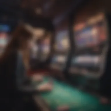 Future of Gaming Technology A futuristic depiction of technological advancements in online gaming experiences