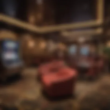 VIP Lounge Experience Exclusive lounge area in a VIP casino