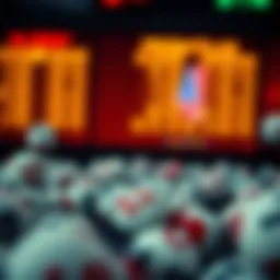 An abstract representation of probabilities in lottery outcomes