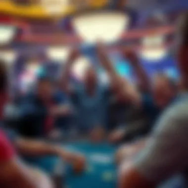 Celebrating Wins at Thunder Valley Poker A group of top performers celebrating their wins