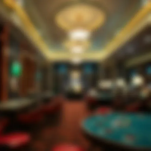 Overview of a Tombola Casino environment showcasing its unique ambiance