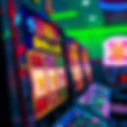 Visual representation of the Top Dollar Slot Machine app interface showcasing vibrant graphics