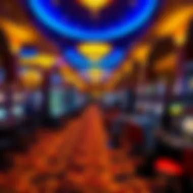 Vibrant Gaming Floor Experience at Turning Stone Gaming floor filled with various slot machines and table games