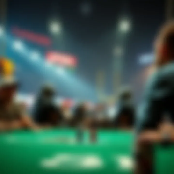 Visual of public sentiment affecting betting lines