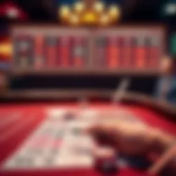 Illustration of a parlay bet layout with various game outcomes