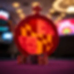 Symbol of Maryland gaming regulations