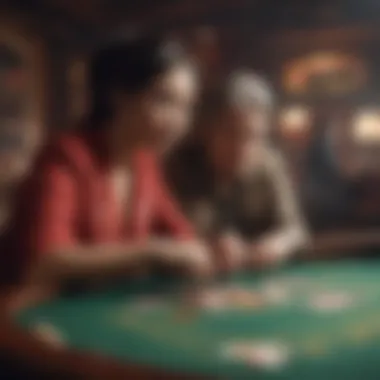 Psychological Aspects of Pai Gow Illustration of psychological aspects influencing gameplay in Pai Gow