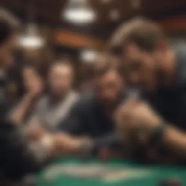 Strategic Thinking: The Key to Winning A focused player calculating strategies in a spades game