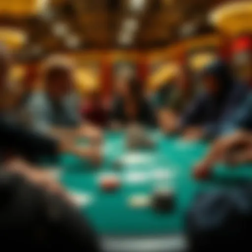 Strategic Texas Hold'em gameplay