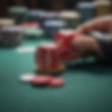 Probability Calculations in Poker Illustration depicting probability calculations in poker