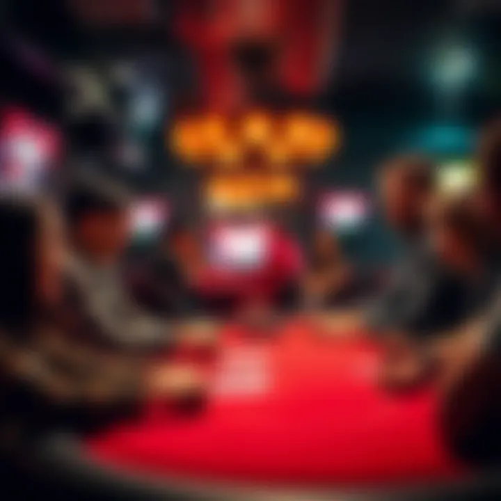 A visual representation of the community aspects of sportsbook social clubs.