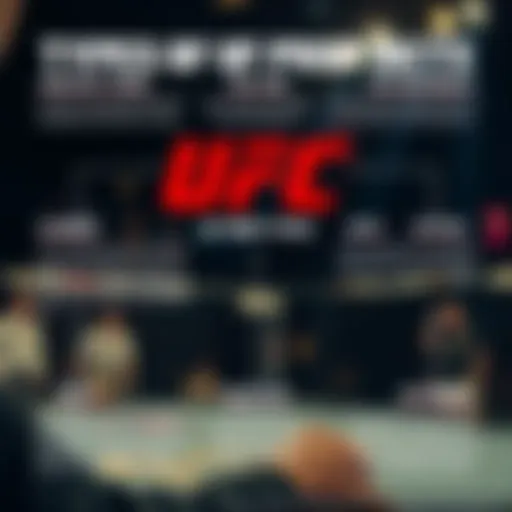 Visual representation of prop bet types in UFC