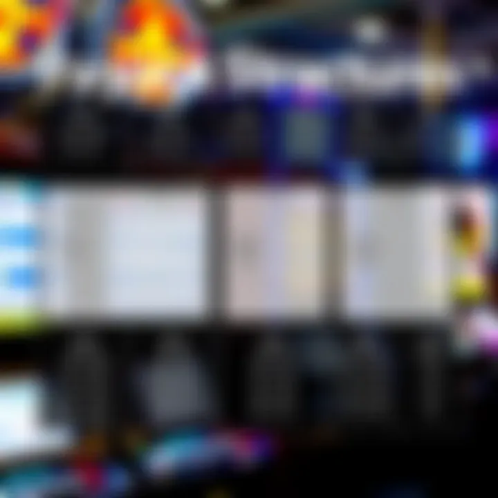 An infographic showcasing the payout structures of various slot machines