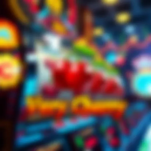 A vibrant display of Very Cherry Slots with a focus on cherry symbols and gameplay