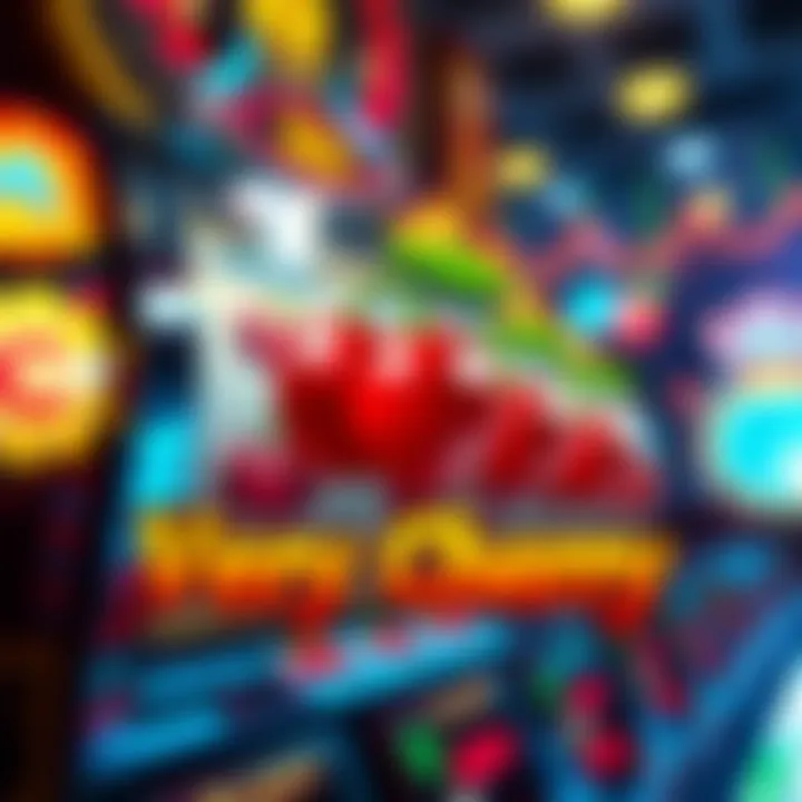 A vibrant display of Very Cherry Slots with a focus on cherry symbols and gameplay