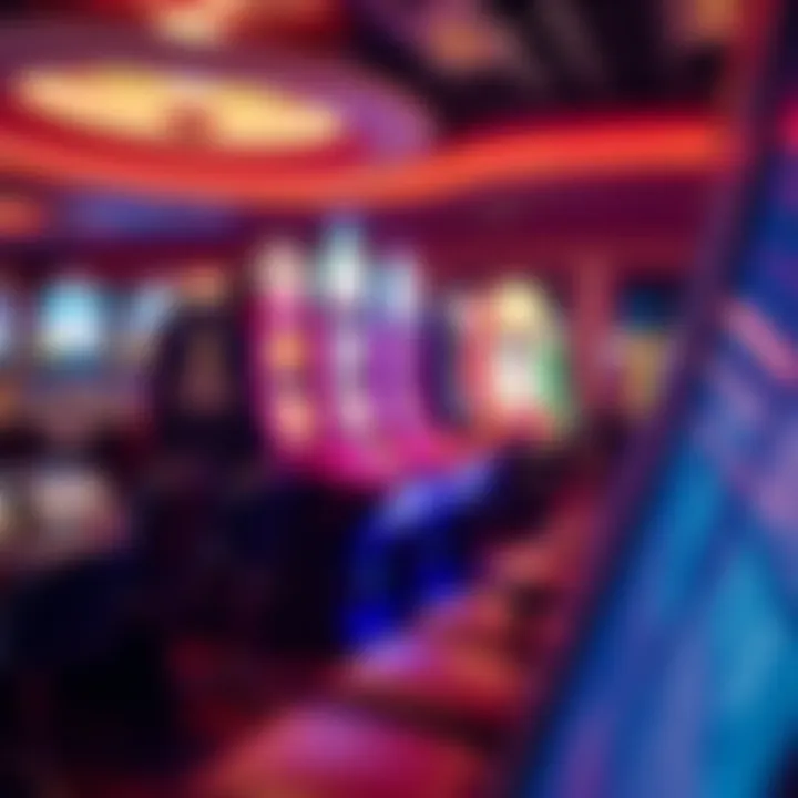 Vibrant selection of casino games