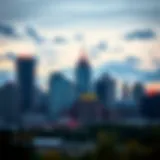 Wisconsin skyline with sports betting symbols