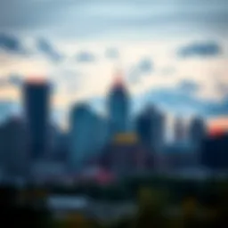 Wisconsin skyline with sports betting symbols